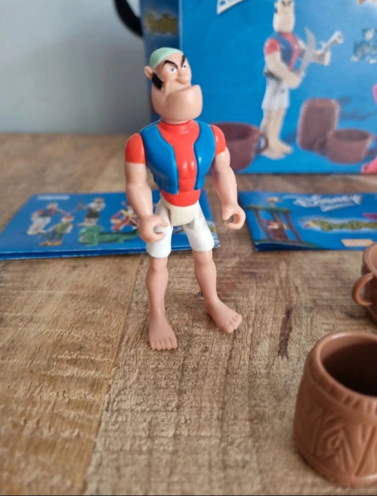 Figurinha articulada vintage - Pirata Disney Adventures Peter Pan & Pirates – photo 7